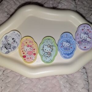 Set of 5 Hello Kitty Embroidered Patches